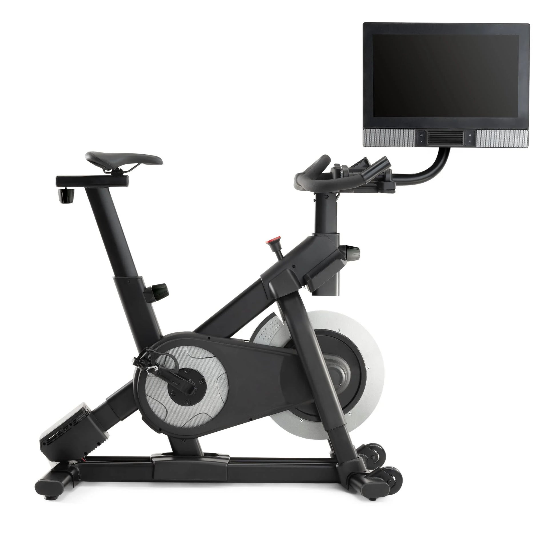 Commercial Series S22I; Ifit-Enabled Indoor Exercise Bike with 22” Pivoting Touchscreen and Incline/Decline Functionality